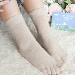 Women's Wool Toe Socks,womens Wool Sosks, Extra Thick Warm Outdoor ...