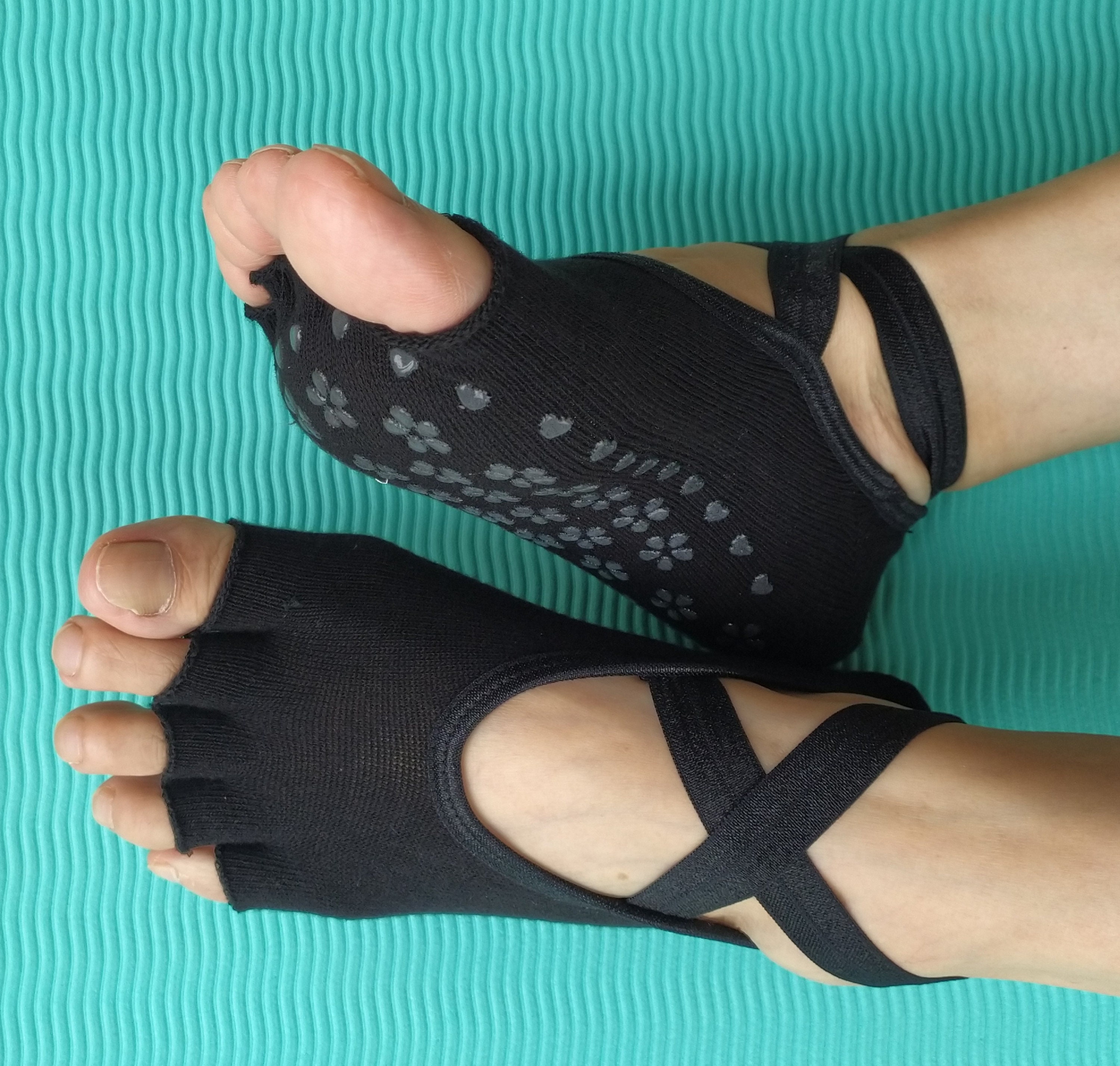 Yoga Socks, Gripped Yoga Socks, Non-slip Pilates Socks, Gripped