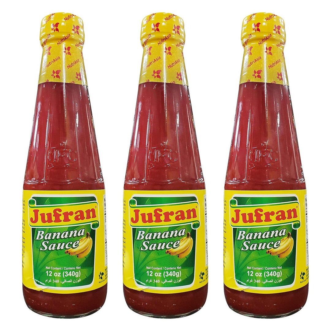 Jufran Banana Sauce Bottles 12 Ounce pack of 3 Etsy