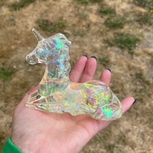 Aura Resin Unicorn | Gifts for her |