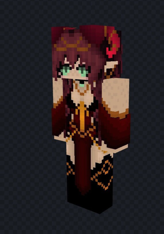 I've made my OC in Skin Editor 3D. Hope you like it! : r/minecraftskins