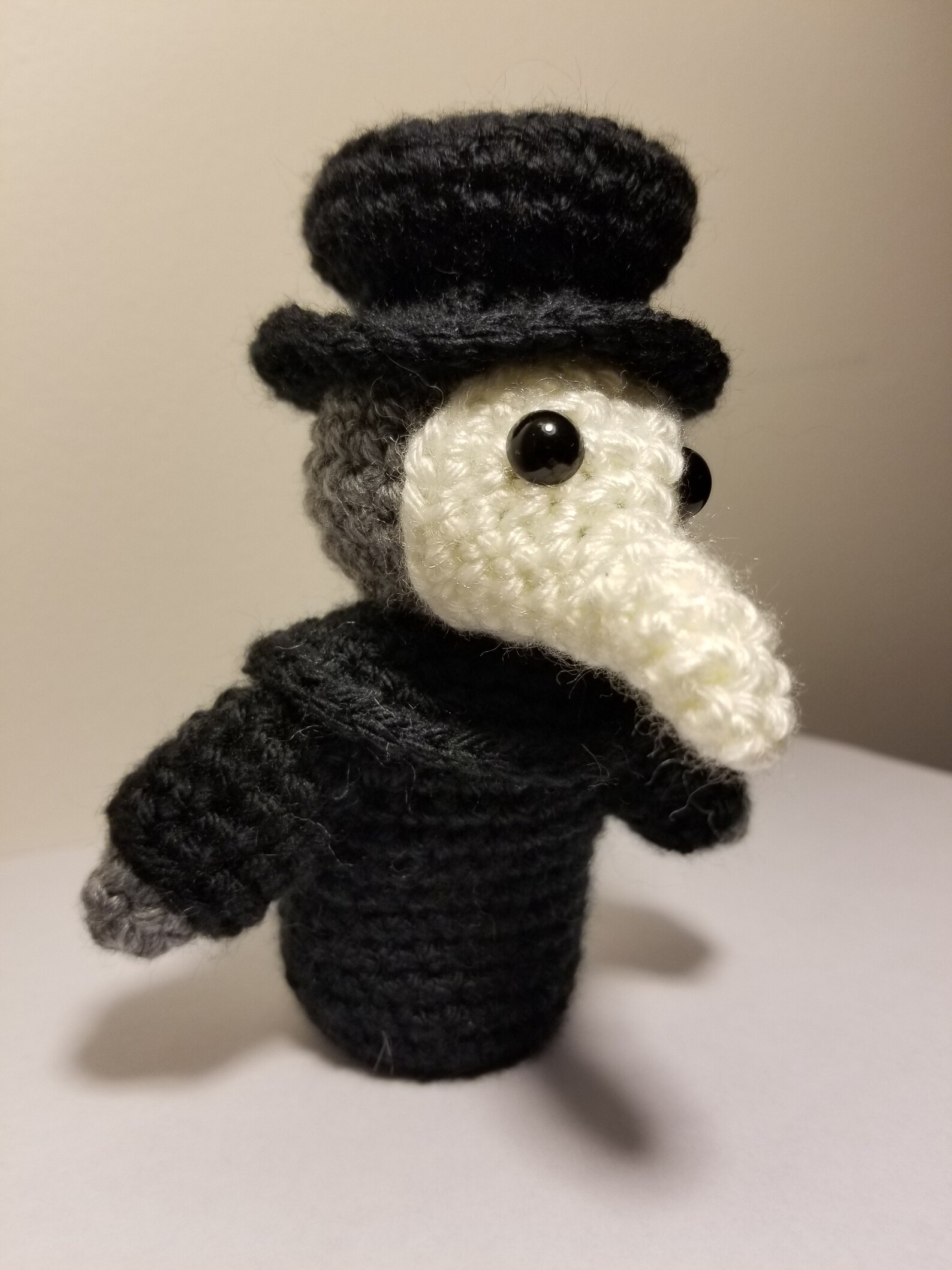 Crochet Plague Doctor Pattern pattern Only Actual Product Etsy