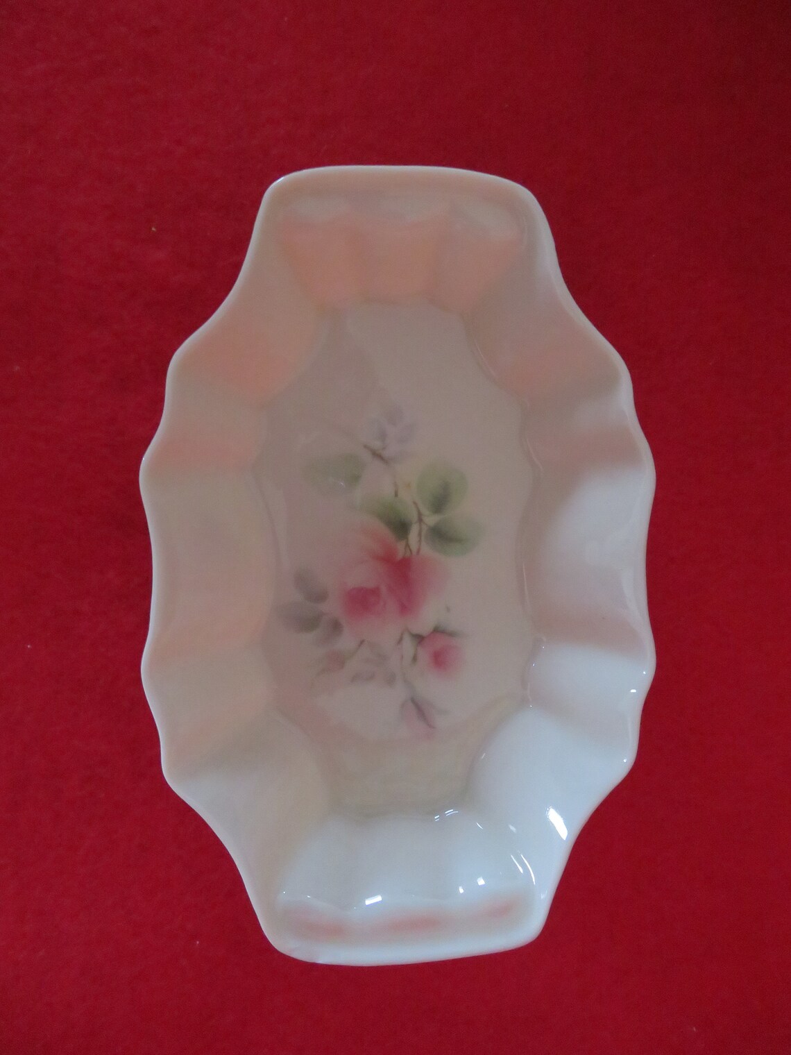 Irish Donegal parian china dish in Irish Rose pattern 7096 Etsy