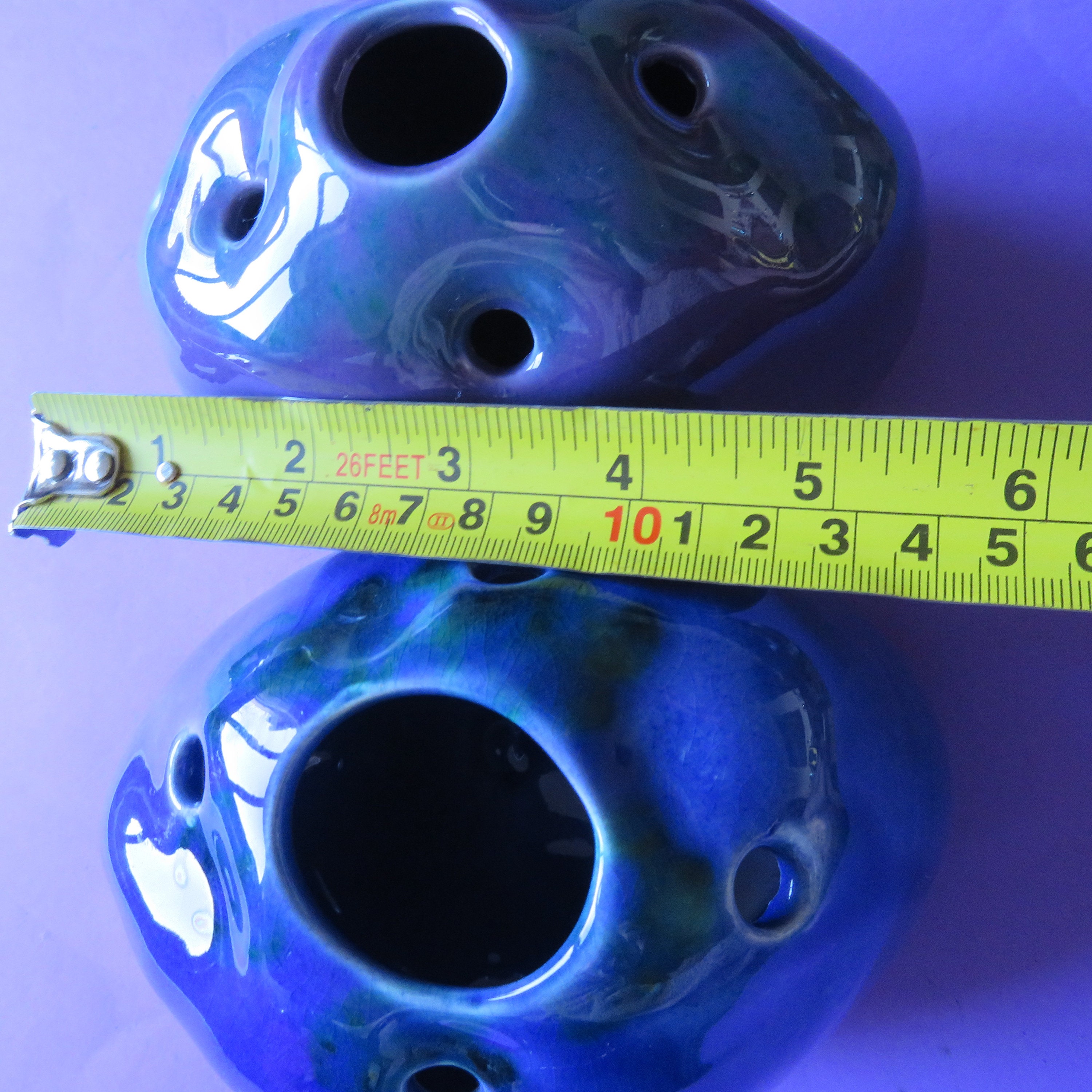 Irish Achill Studio Pottery Vases, Flower Frogs, Achill Island Pottery