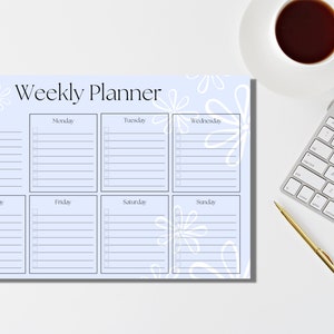 Weekly Planner Printable to Do List - Etsy