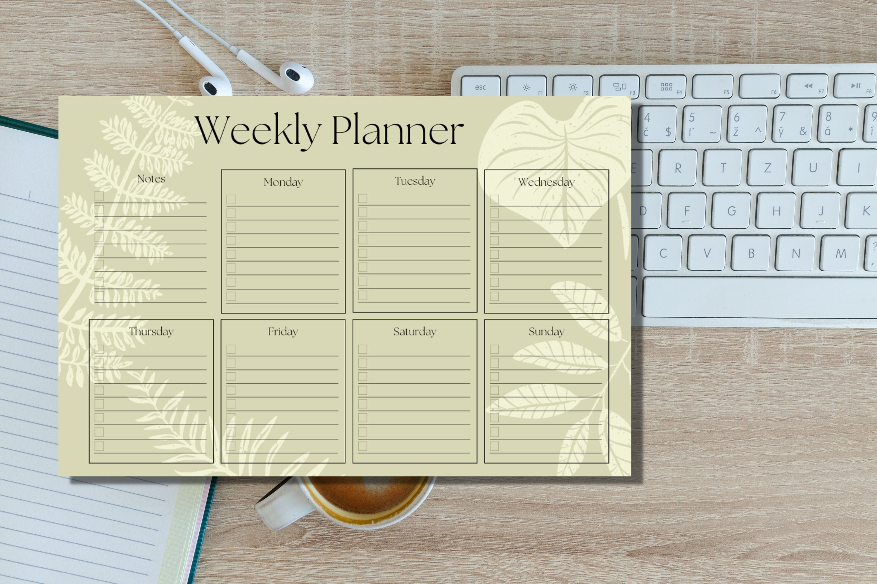 Weekly Planner Printable to Do List - Etsy
