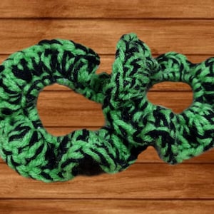 Halloween Themed Crochet Scrunchie