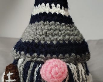 Dallas Cowboys Crochet Gnome