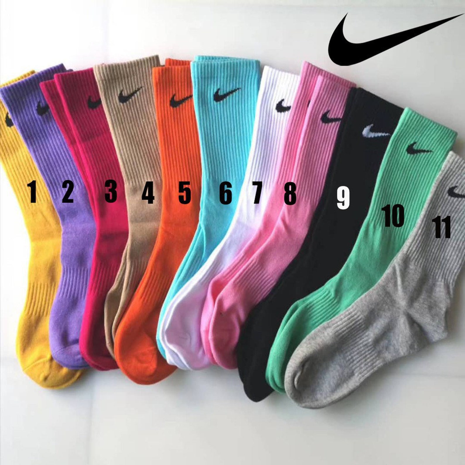 nike crew socks with shoes