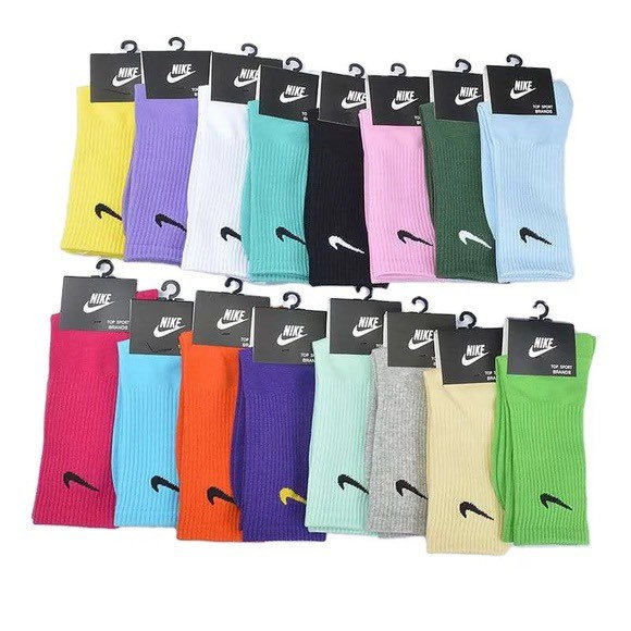 Multi Color Nike Crew Socks for MEN & for WOMEN Fit Size 6-12 - Etsy UK