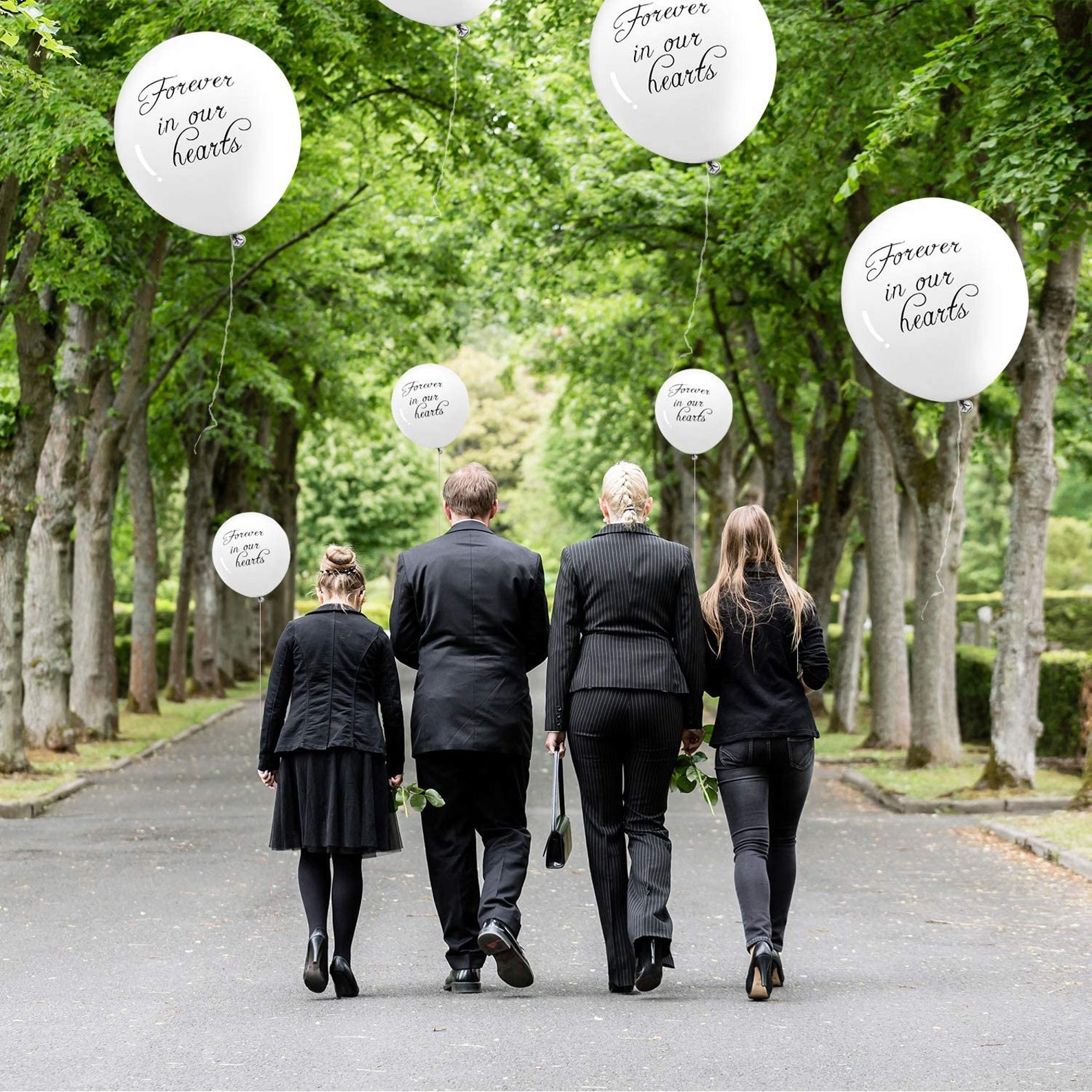 Funeral Balloons Memorial Balloons, Biodegradable Latex Balloons Etsy