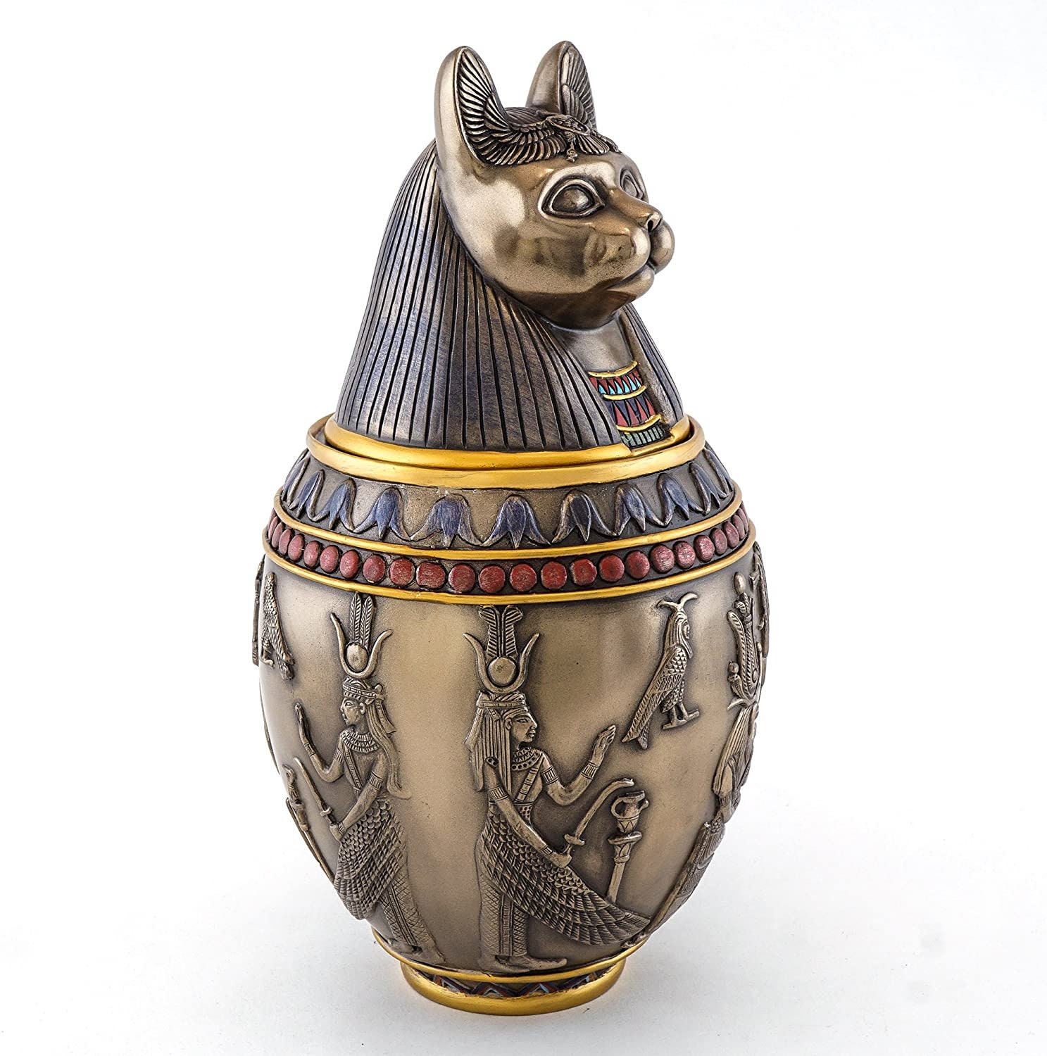 Cat Urn Ancient Egyptian Mythology Artifact Collectible Etsy India