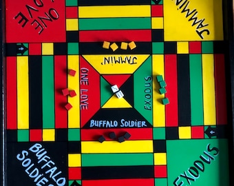 Bob Marley Themed Ludi Board