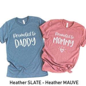 Promoted to Mommy , Mom Coming Home, Baby Shower Gifts, New Parents Gift Set,New Mom Shirt,Mother&#39;s Day Shirt, New Dad Shirt, Mom Outfit Tee
