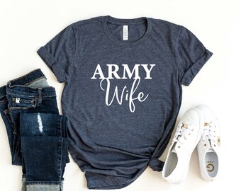 Army Wife Shirt - Etsy