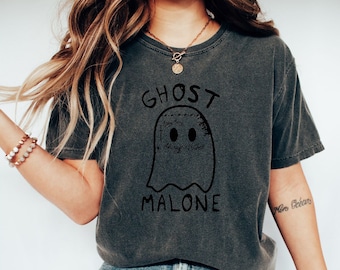 Ghost Malone Shirt, Halloween Shirt, Halloween Ghost Tshirt, Spooky Shirt, Stay Spooky, Cute Ghost Shirt, Halloween Costume, Funny Crewneck