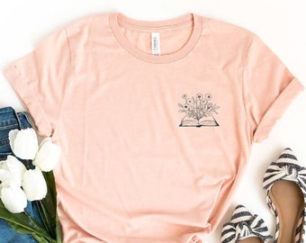 Wildflower Teacher Shirt, Inspirational Teacher Shirts, Back to School Teacher Gifts, Back to School Shirt, Floral Teacher Shirts, Retro Tee