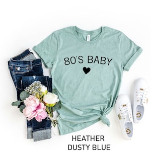 80&#39;s Baby Shirt, 40th Birthday Shirt, Forty AF, 1980 Birthday Party Shirt, 80s Vintage Shirt, Throwback T-shirt, 40th Birthday, 80&#39;s Shirt