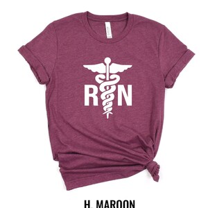 Registered Nurse T-shirt, RN Shirts, Nurse Shirt, Nurse Gift for Nurses, Nursing Shirt, Nurse Life Tee, Nurses Week Gift, Nursing School Tee