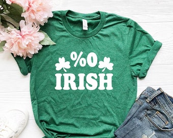 0% Irish Shirt, Funny St Patricks Day Shirts, St Patrick's Day Shirt, Irish Shirt, Lucky Shirt, St Patricks Kids, Ireland, Irish Woman Shirt