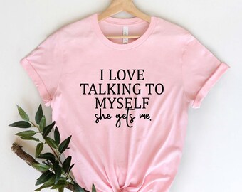 Lyprerazy Women/'s Love Yourself Printed Black Casual Summer Funny T-Shirt