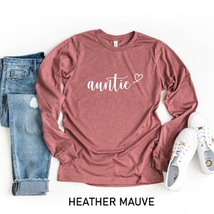 Auntie Shirt, Aunt Gift, Gift For Auntie, Pregnancy Announcement Shirt, Aunt Life, Aunt Shirt, Gift for Auntie, Aunt Tee, Gift From Niece
