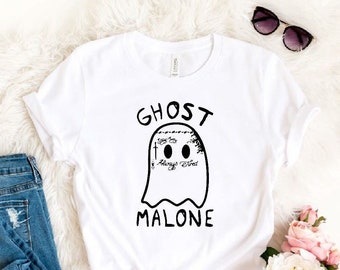 Ghost Malone Shirt, Halloween Shirt, Halloween Ghost Tshirt, Spooky Shirt, Stay Spooky, Cute Ghost Shirt, Halloween Costume, Halloween Party