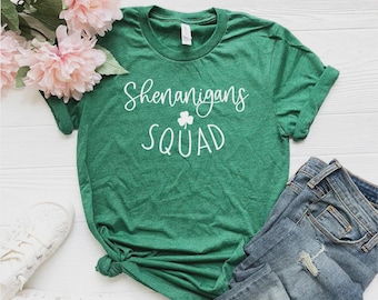 Shenanigans Coordinator Shirt, Matching St Patricks Day Shirts, St Patrick's Day Shirt, Irish T-shirt, Lucky T-shirt, Funny Women Sweatshirt