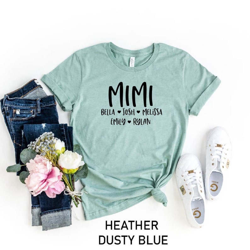 Heather Dusty Blue Shirt