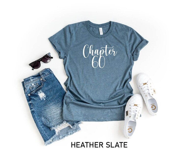 Chapter Sixty Shirt 60th Birthday Shirt 60 Squad T-shirt - Etsy