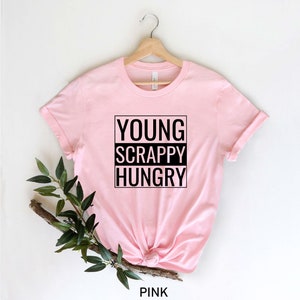 Young Scrappy Hungry Shirt, Hamilton Shirt Kids Young Scrappy Hungry Boys Shirt, Gift for Hamilton Fan, Unisex & Kids Shirt, Funny Tee, Gift bild 4