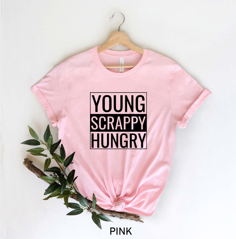Young Scrappy Hungry Shirt, Hamilton Shirt Kids Young Scrappy Hungry Boys Shirt, Gift for Hamilton Fan, Unisex & Kids Shirt, Funny Tee, Gift bild 4