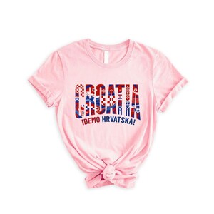 Croatia Football Shirt, Idemo Hrvatska T-Shirt, Croatia 2026 Football Fan Shirt, Croatia Supporter Tee