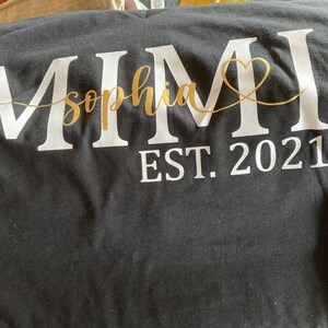 Black Longsleeve Shirt (MIMI EST Shirt)