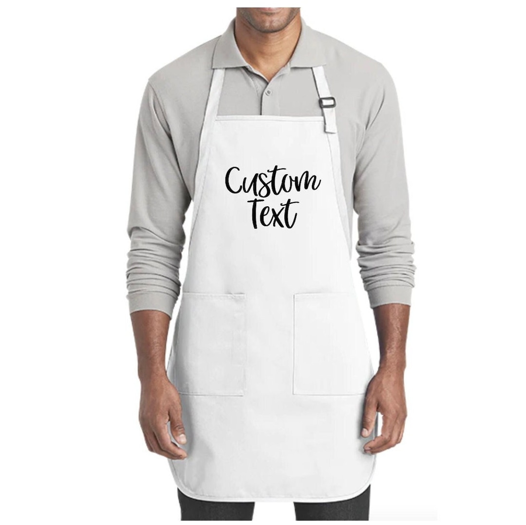 Custom Apron, Personalized Apron for Men & Women, Custom Logo Apron ...
