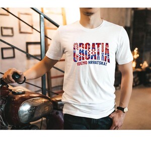 Croatia Football Shirt, Idemo Hrvatska T-Shirt, Croatia 2026 Football Fan Shirt, Croatia Supporter Tee