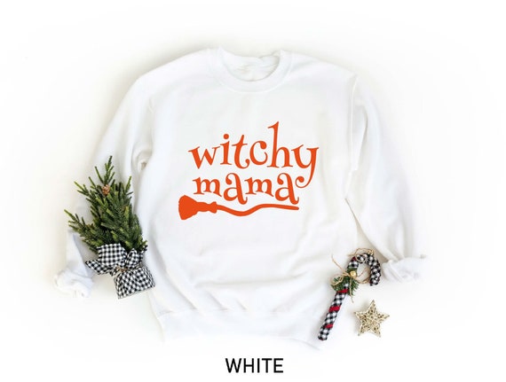 Witchy Mama Sweatshirt, Bad Witch Shirt, Halloween Shirt, Fall T-Shirt, Women Halloween Tee, Witch Shirts, Halloween Mom Sweatshirt, Sweater