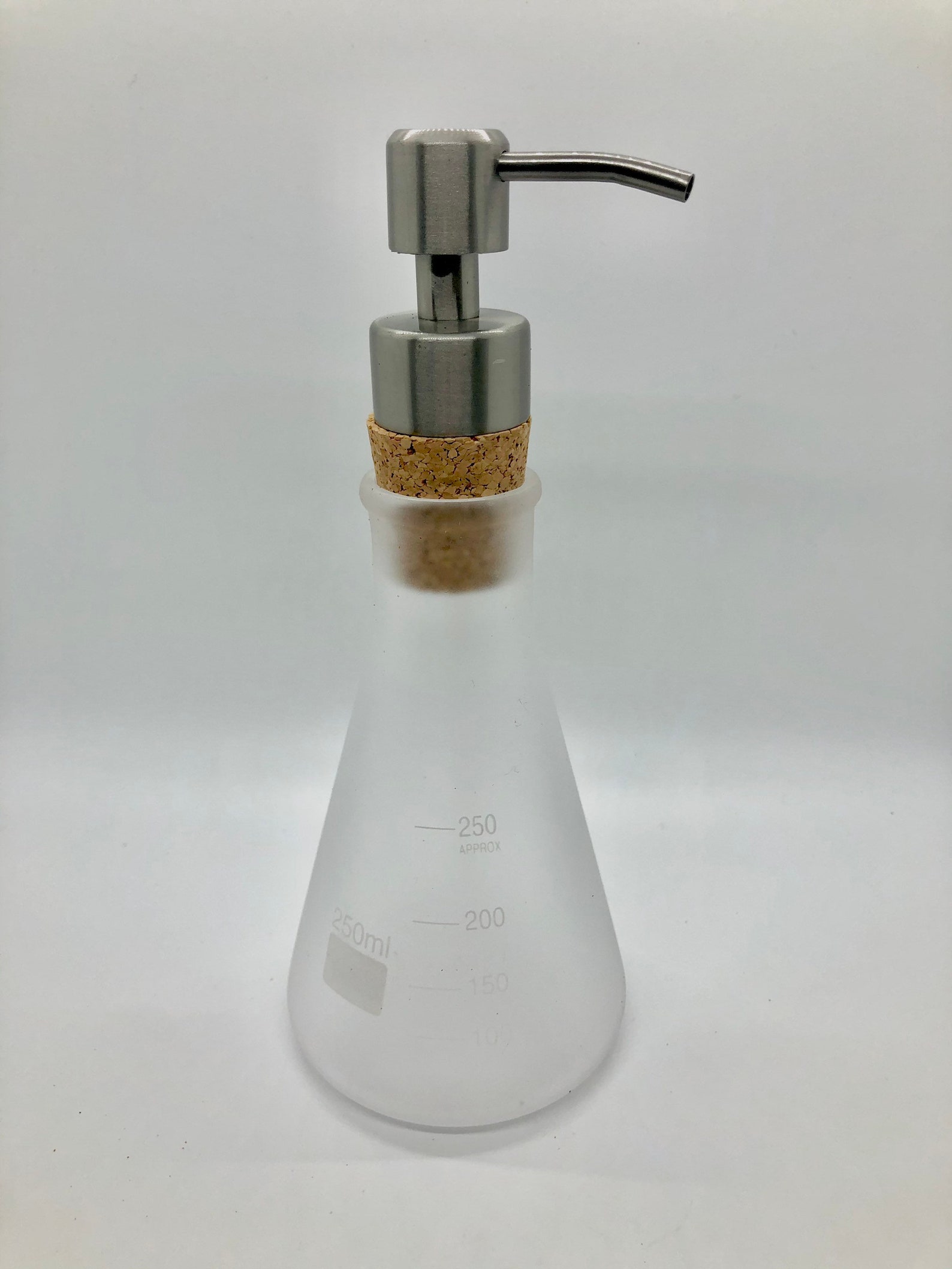 Chemistry Flask Soap & Lotion Dispenser Natural Cork and Etsy