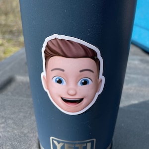Custom Apple Memoji Stickers | Custom Emoji Stickers | Personalized Stickers