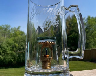 Sprinkler Head 24oz Beer Mug