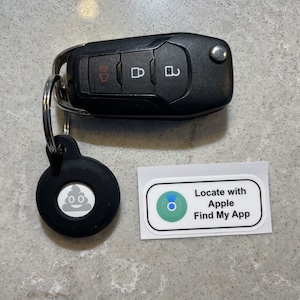 AirTag Lokalisieren Aufkleber | Apfel Papa Geschenk