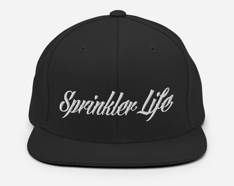 Sprinkler Fitter Snapback Hat