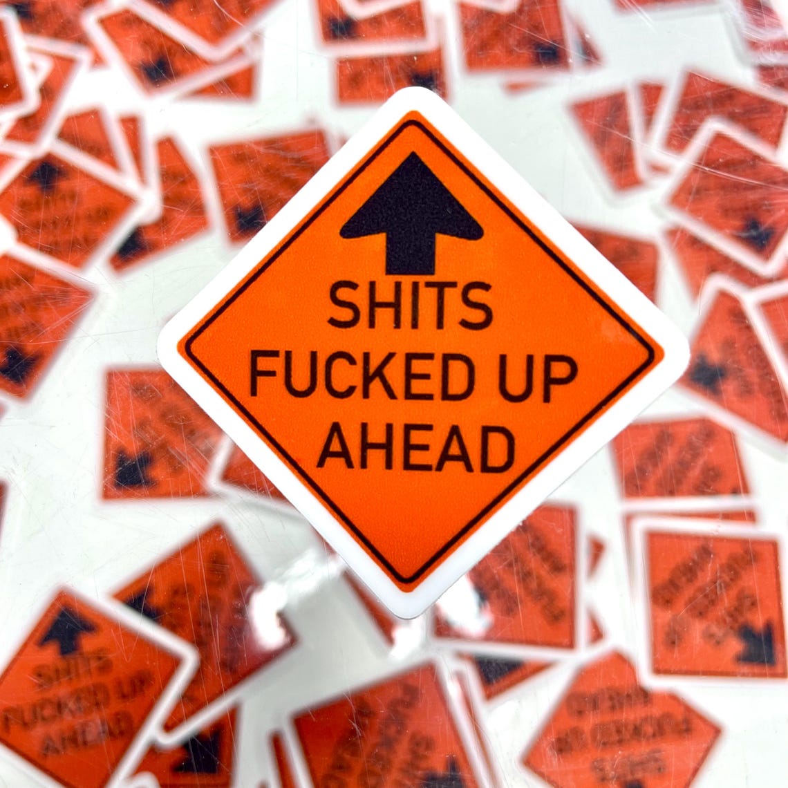 Funny Road Worker Sticker Dad Gift Etsy Canada