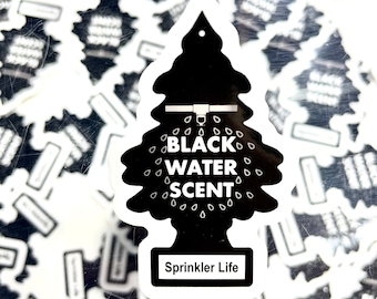 Sprinter Fitter Hard Hat Sticker | Black Water Decal Tradesman Dad Gift