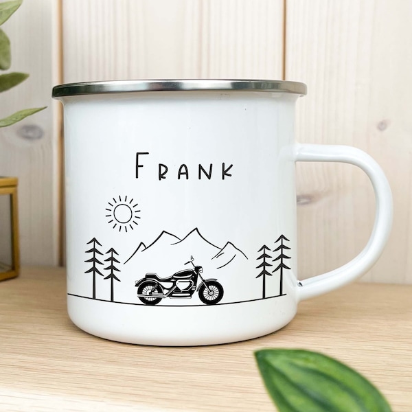 Vatertag Geschenk, Biker Tasse, Motorrad Tasse, Geschenk für Biker, Tasse personalisiert, Geschenk Mann, Männergeschenk, Vatertagsgeschenk