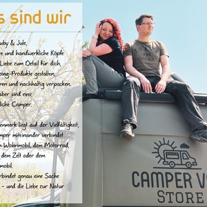 Reisetagebuch personalisiert, Notizbuch mit Namen, Gipfelbuch Geschenk Wandern Camping Zubehör Bild 10