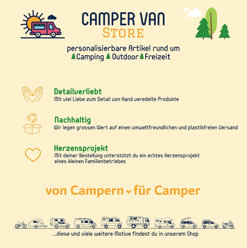 Campervan ontbijtplank, aanpasbaar gemaakt van bamboehout, 3 verschillende landschappen om uit te kiezen, snijplank, camping van leven afbeelding 9
