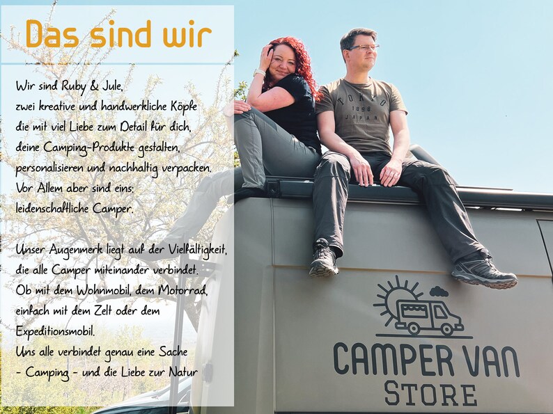 personalisierte Fußmatte Camping mit Namen Camper Wohnwagen Geschenk Camping Zubehör Bild 10