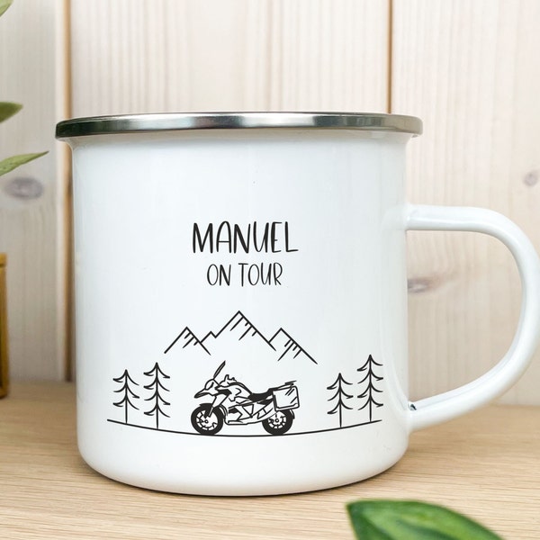 Motorrad Tasse, personalisierte Tasse für Biker, Motorrad Geschenk, Geschenk für Männer, Geschenkidee Männer, Geschenk für Ihn, Biker Tasse