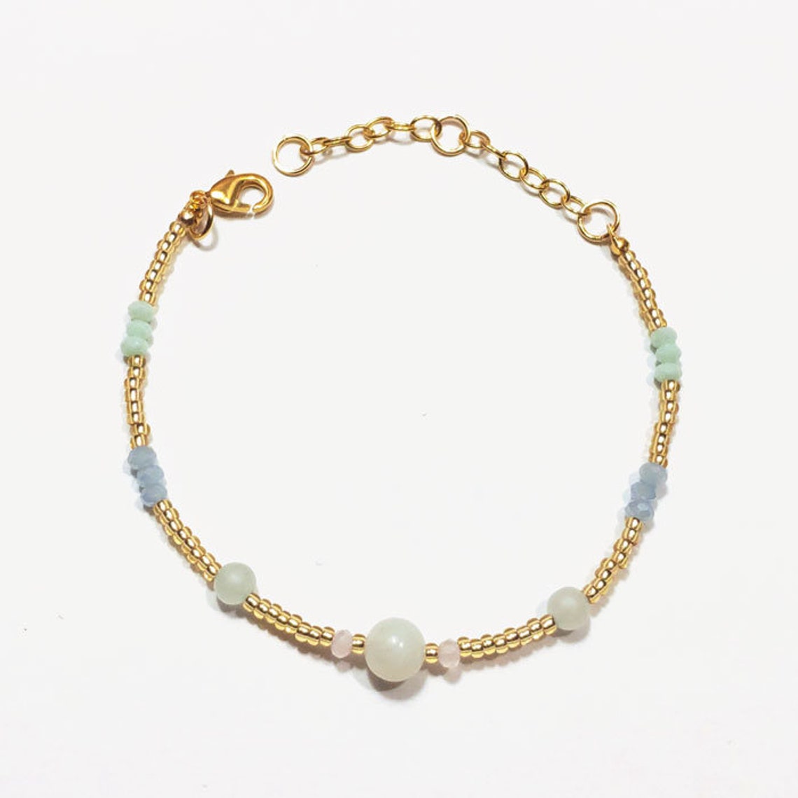 Handmade Genuine Jade Bracelet Real Jade Bracelet Dainty Etsy